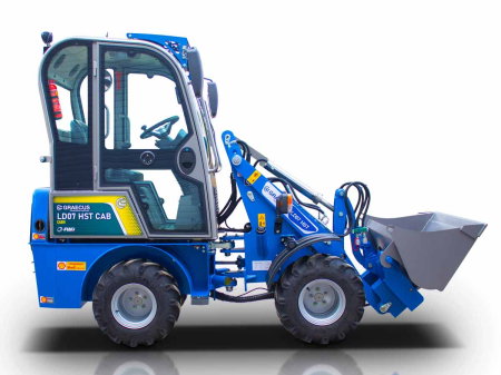 Mini încărcător frontal articulat 4x4, Perkins 25 CP [2]