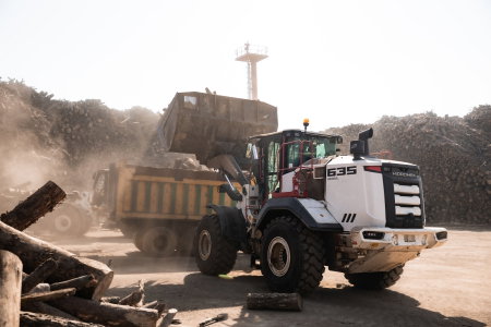 Hidromek HMK 635 WL – Încărcător frontal articulat 4×4, motor Mercedes 282 CP, cupă 3.5 m³, transmisie automată [2]