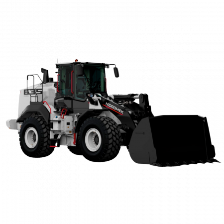 Incarcatoare frontale - Hidromek HMK 635 WL – Încărcător frontal articulat 4×4, motor Mercedes 282 CP, cupă 3.5 m³, transmisie automată