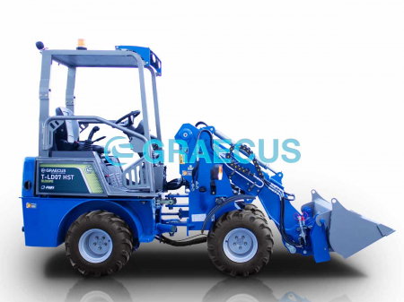 Încărcător Frontal Telescopic T-LD07 HST, Motor Diesel Perkins 25 CP [3]