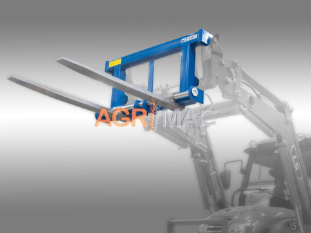 Lame stivuitor EHF700, 700 kg, Euro, lame pliabile [1]