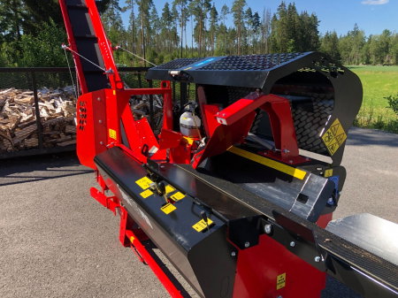 Linie de tăiere și despicare lemne Japa® 365+ E, electrică, produsă în Finlanda [11]