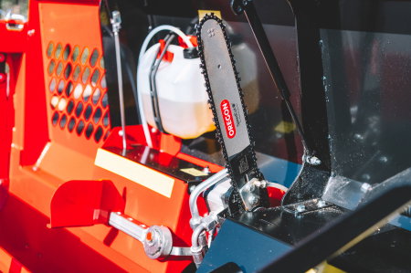 Linie de tăiere și despicare lemne electrică, Japa 315+ E, fabricată în Finlanda [3]