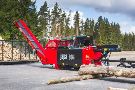 Japa® 395 TRE – Linie despicare-tăiere lemne, 10 kW electric + PTO, despicare 12,5 t [3]
