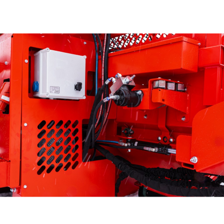 Linie tăiere‑despicare lemne Japa® 505 PRO E – motor electric 15 kW, Ø 50 cm, 16 t forță [8]