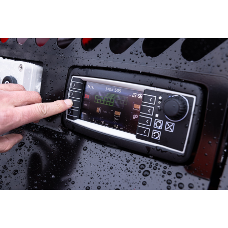 Linie tăiere‑despicare lemne Japa® 505 PRO E – motor electric 15 kW, Ø 50 cm, 16 t forță [16]