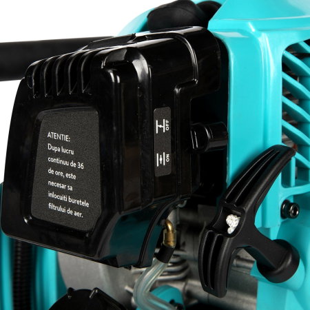 Mașină de bătut stâlpi DZ-C233 – motor 52 CC, Ø stâlpi 20–99 mm, cutie BMC [9]