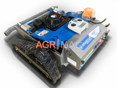 Maşină Tuns Iarbă Şenilată Telecomandă 55cm , distanta 150 m [1]