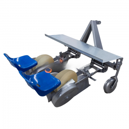 Semanatori si plantatoare - Mașina de Plantat Răsaduri și Puieți Graecus F2, 2 Rânduri