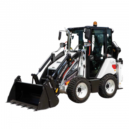 Mini Buldoexcavator cu roti Hidromek, 5 tone, motor Kubota 65 cp, AC, HMK 62 SS [5]