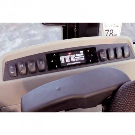 Mini Buldoexcavator cu roti Hidromek, 5 tone, motor Kubota 65 cp, AC, HMK 62 SS [3]