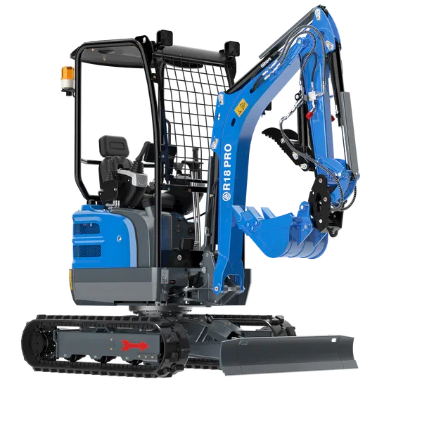 RIPPA R18 PRO – Miniexcavator profesional cu cabina 1,8 tone cu motor Kubota [3]