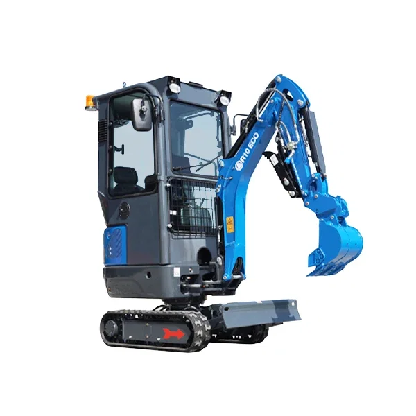 RIPPA R10 ECO – Miniexcavator profesional, cu cabina, 1,1 tone cu motor Kubota [1]