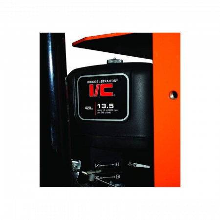 Miniexcavator Zeppelin – 13.5 CP, motor Briggs & Stratton, cupă 20 cm [3]