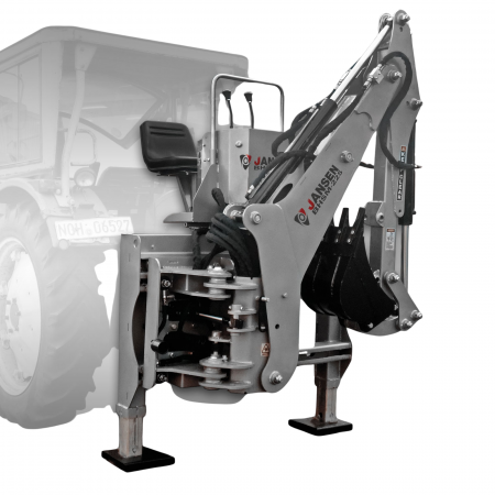 Prelucrarea solului - Excavator Robust Jansen BHSM-225 | Flexibilitate și Putere | Disponibil acum pe Uneltisimo.ro