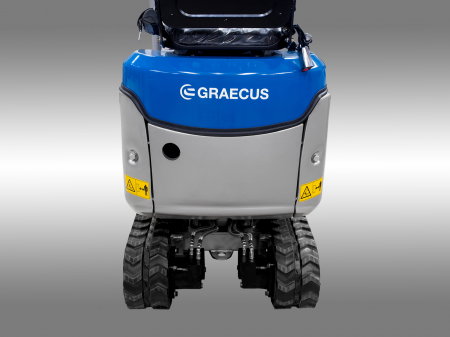 Miniexcavator EB10 10CP Motor KOOP KD192 Diesel | Graecus [5]