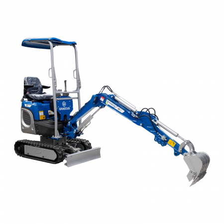 Miniexcavator EB10 10CP Motor KOOP KD192 Diesel | Graecus