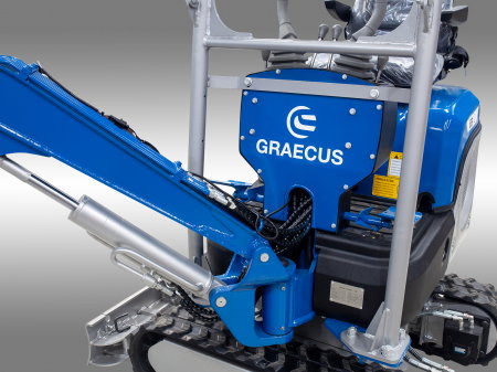 Miniexcavator EB10 10CP Motor KOOP KD192 Diesel | Graecus [3]