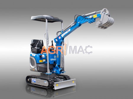 Miniexcavator EB12 14 CP Motor KUBOTA D722 3 cilindrii Diesel [4]