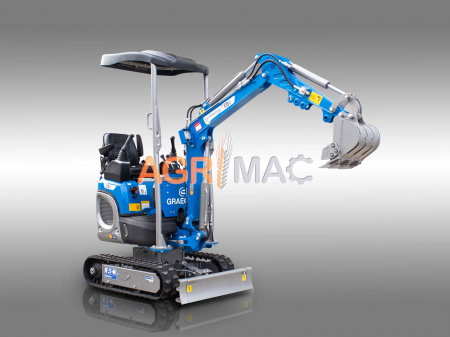 Miniexcavator EB12 14 CP Motor KUBOTA D722 3 cilindrii Diesel [5]