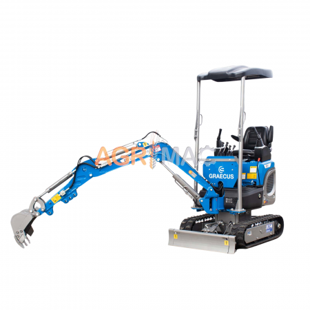 Miniexcavatoare - Miniexcavator EB12 14 CP Motor KUBOTA D722 3 cilindrii Diesel