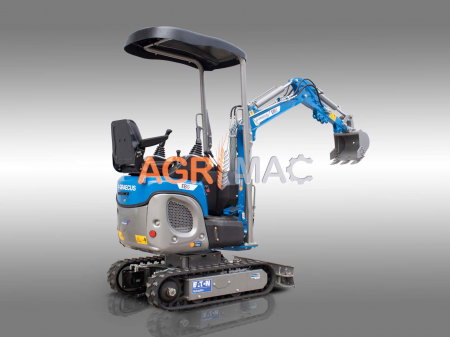 Miniexcavator EB12 14 CP Motor KUBOTA D722 3 cilindrii Diesel [1]