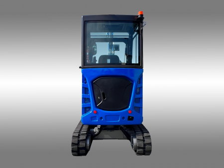Mini Excavator cu Șenile Rabatabile și Cabină Spațioasă, Motor Diesel KUBOTA D1105 19 CP [4]