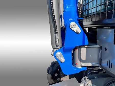 Mini Excavator cu Șenile Rabatabile și Cabină Spațioasă, Motor Diesel KUBOTA D1105 19 CP [7]