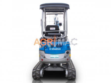 Mini Excavator cu Șenile Reglabile, 2 TONE, Motor Diesel KUBOTA D902 16 CP [4]