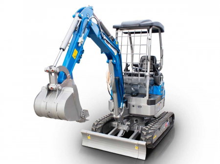 Mini Excavator cu Șenile Reglabile, 2 TONE, Motor Diesel KUBOTA D902 16 CP [1]