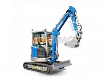 Miniexcavator EB40C-PRO – 4T, cabină A/C, motor Kubota Diesel, braț rotativ [1]