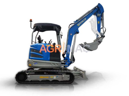 Excavator GRAECUS EB40-PRO, 4 tone, motor Kubota 34 CP, cupă 550 mm [5]
