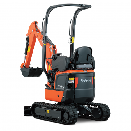 Miniexcavator Kubota U10-5 – 1.1T, motor diesel 10 CP, ideal pentru spații înguste [1]