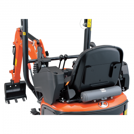 Miniexcavator Kubota U10-5 – 1.1T, motor diesel 10 CP, ideal pentru spații înguste [5]