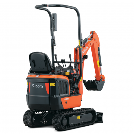 Miniexcavator Kubota K008-5, 1 Tonă, Motor Diesel 10 CP [2]