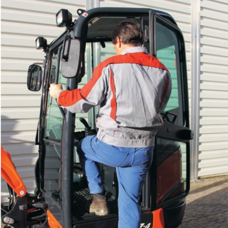 Miniexcavator Kubota U27-4 – 21 CP, 2.6T, diesel compact [2]