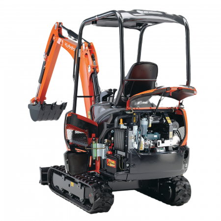 Miniexcavator Kubota KX019-4 – 15.7 CP, 1.8 T, diesel compact [2]