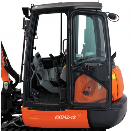 Miniexcavator Kubota KX042-4α – 40.4 CP, 4T, diesel compact [1]