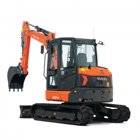 Miniexcavator Kubota U50-5 – 40.4 CP, 4.8T, diesel compact [1]
