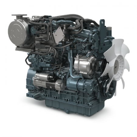 Miniexcavator Kubota KX085-5 Mono Boom – 63.2 CP, 8.4T, diesel performant [2]