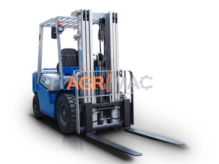 Motostivuitor diesel Clark 2.5T Xinchai C490 cu catarg Triplex 4500 mm și furci 1220 mm [4]