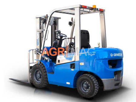 Motostivuitor diesel Clark 2.0T Xinchai Stage V cu catarg Duplex 3000 mm și furci 1220 mm [4]