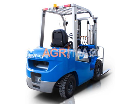 Motostivuitor diesel Clark 2.0T Xinchai Stage V cu catarg Duplex 3000 mm și furci 1220 mm [3]