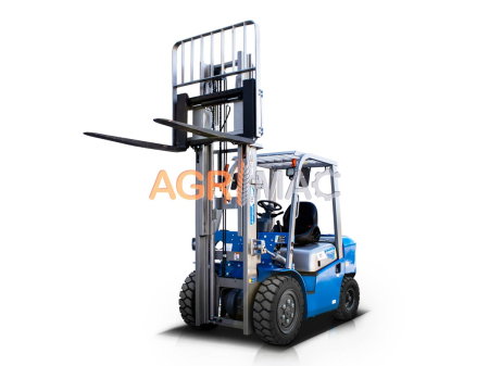 Motostivuitor diesel Clark 3.0T Xinchai C490 cu catarg Duplex 3000 mm și furci 1220 mm [2]