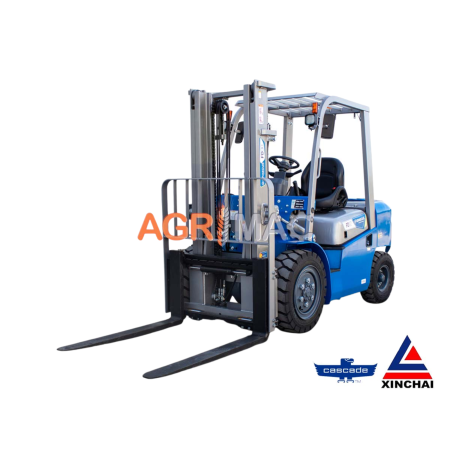 Transport si manipulare - Motostivuitor diesel Clark 3.0T Xinchai C490 cu catarg Duplex 3000 mm și furci 1220 mm