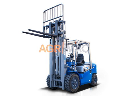 Motostivuitor diesel Clark 4.0T Xinchai Stage V cu catarg Triplex 4500 mm și furci 1220 mm [1]