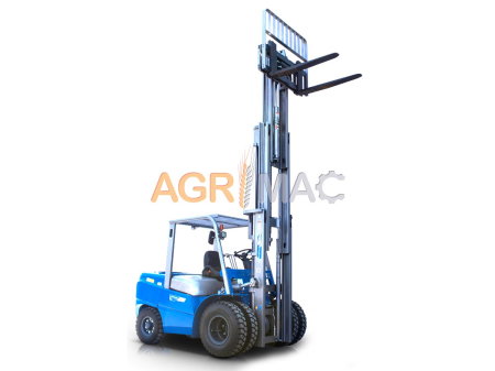 Motostivuitor diesel Clark 5.0T Yuchai Stage V cu catarg Duplex 3000 mm și furci 1220 mm [2]