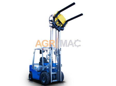 Motostivuitor diesel Clark 2.5T Xinchai C490 cu catarg Duplex rotativ 3000 mm și furci 1220 mm [1]