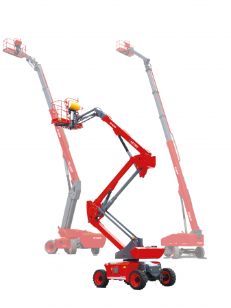 Nacelă electrică Magni DAB44RT – 44 metri, baterie litiu, 272 kg, 4x4 [1]