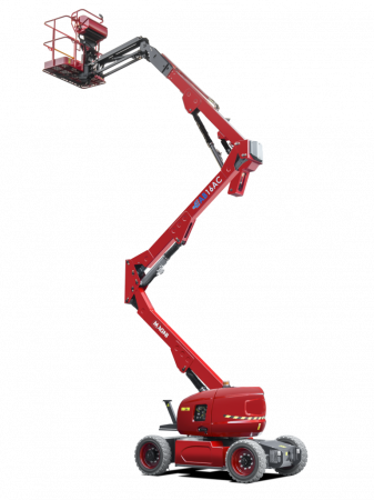 Transport si manipulare - Nacelă electrică articulată Magni EAB16AC – 16.5 metri, 230 kg, fabricat Italia